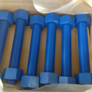 All-Thread Stud and Nut, A193 B7, A194 2H, Blue