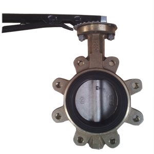 Aluminium Bronze Lug Type Butterfly Valve, 150#, 3 Inch