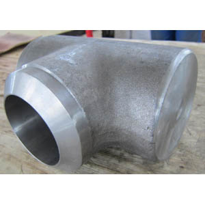 Forged Cushion Tee, ASTM A105, SCH 80, ANSI B16.9