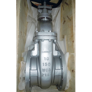 Non-Rising Stem Gate Valve, A216 WCB 13%CR, 150# RF, API 600