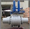 API 6D Trunnion Ball Valves, Gas Over Oil Actuated