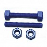 A193 B7 A194 2H Stud Bolt & Nut, Fluoropolymer Coated