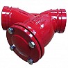 Ductile Iron ASTM A536 Grooved Y-strainer