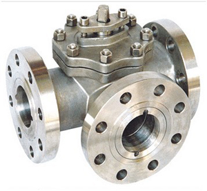 Three-Way Casting Ball Valve, CL900, 1 Inch, WCB